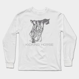 Kicking Horse Resort 3D Long Sleeve T-Shirt